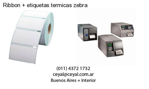 Ribbon etiquetas termicas zebra