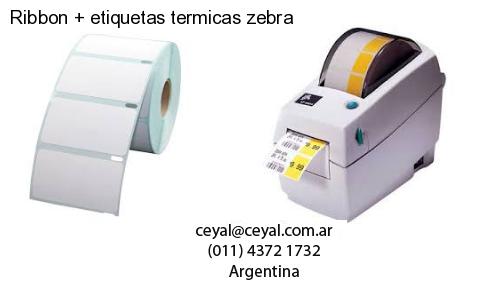 Ribbon   etiquetas termicas zebra