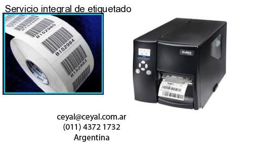 Servicio integral de etiquetado