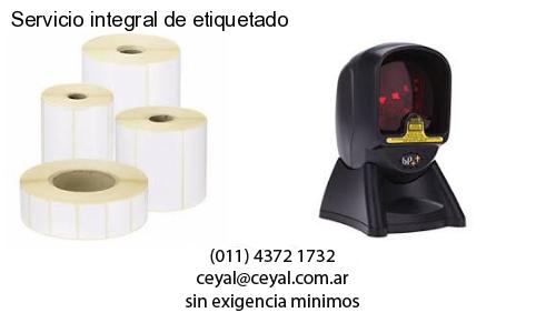 Servicio integral de etiquetado