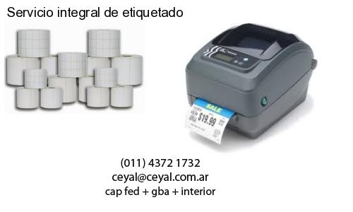 Servicio integral de etiquetado