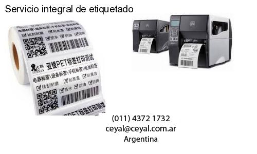 Servicio integral de etiquetado