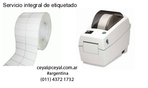 Servicio integral de etiquetado