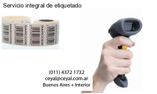 Servicio integral de etiquetado