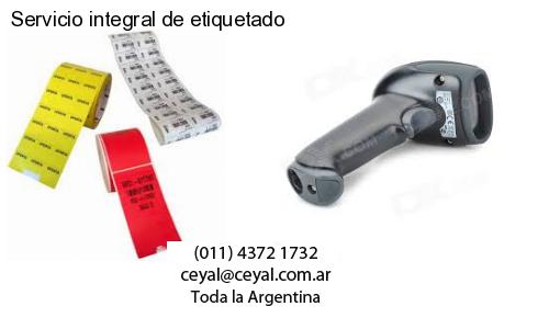 Servicio integral de etiquetado