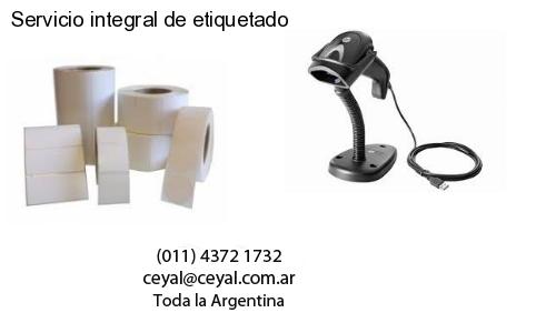 Servicio integral de etiquetado