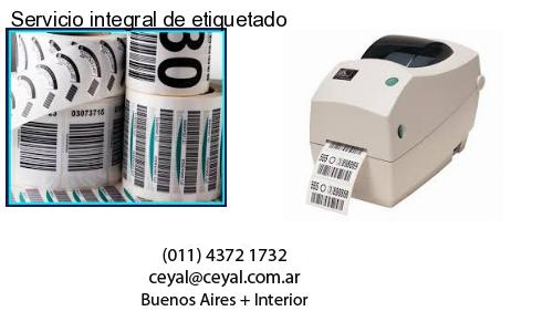 Servicio integral de etiquetado