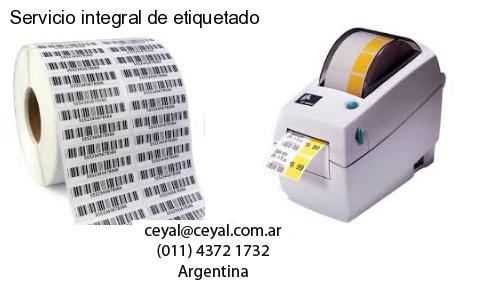 Servicio integral de etiquetado