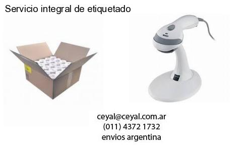 Servicio integral de etiquetado