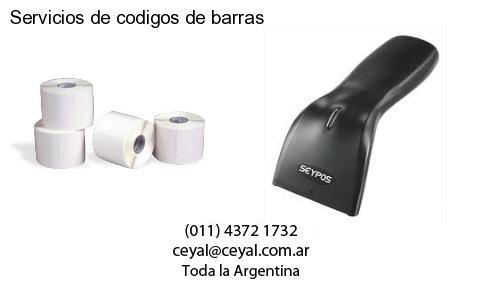Servicios de codigos de barras