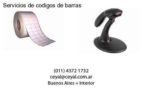 Servicios de codigos de barras