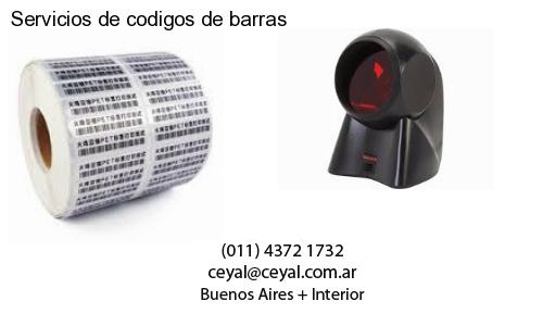 Servicios de codigos de barras
