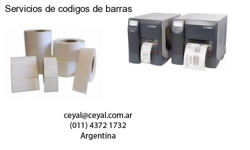 Servicios de codigos de barras