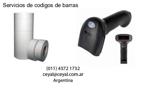 Servicios de codigos de barras