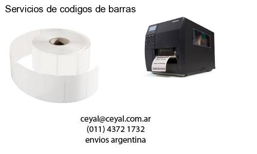 Servicios de codigos de barras