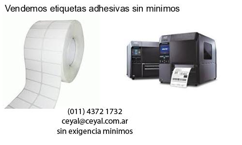 Vendemos etiquetas adhesivas sin minimos