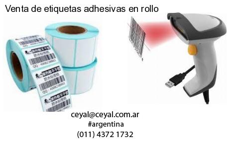 Venta de etiquetas adhesivas en rollo