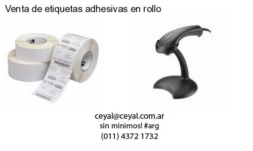 Venta de etiquetas adhesivas en rollo