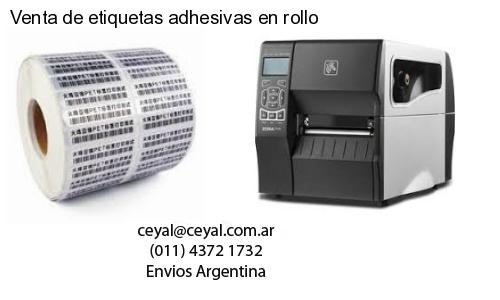 Venta de etiquetas adhesivas en rollo
