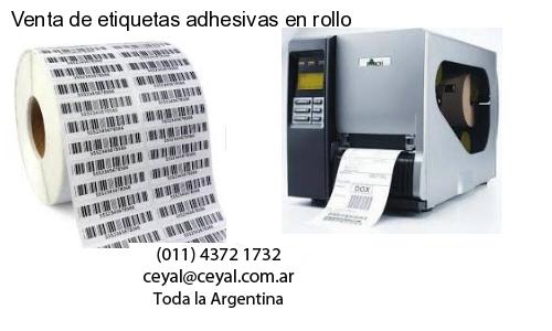 Venta de etiquetas adhesivas en rollo