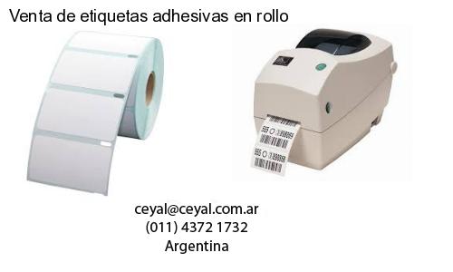 Venta de etiquetas adhesivas en rollo