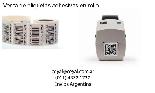 Venta de etiquetas adhesivas en rollo