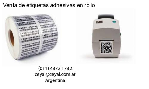 Venta de etiquetas adhesivas en rollo