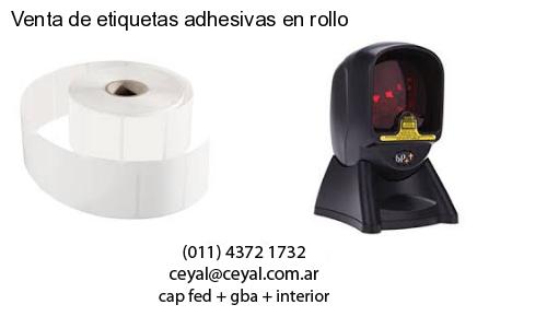 Venta de etiquetas adhesivas en rollo