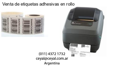 Venta de etiquetas adhesivas en rollo