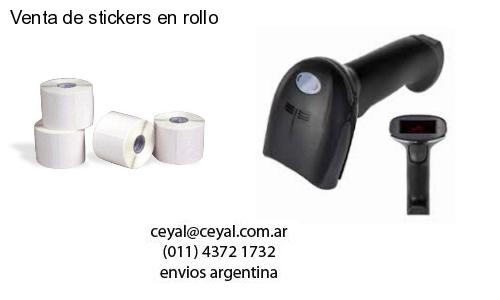 Venta de stickers en rollo