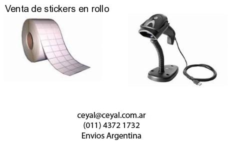 Venta de stickers en rollo