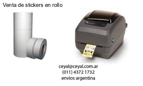 Venta de stickers en rollo