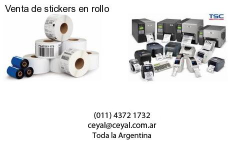 Venta de stickers en rollo