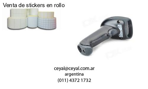 Venta de stickers en rollo