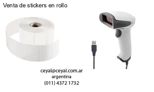 Venta de stickers en rollo