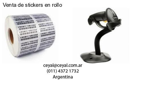Venta de stickers en rollo