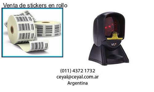 Venta de stickers en rollo