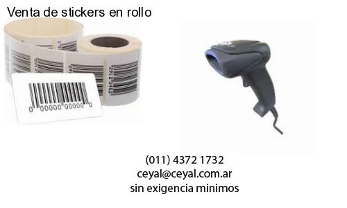 Venta de stickers en rollo