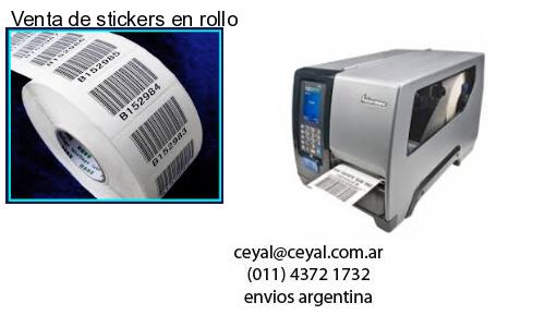 Venta de stickers en rollo