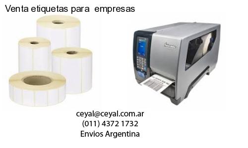 Venta etiquetas para  empresas