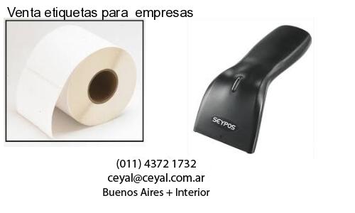 Venta etiquetas para  empresas
