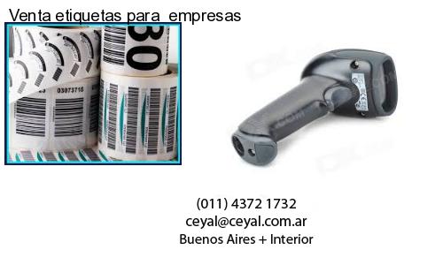 Venta etiquetas para empresas