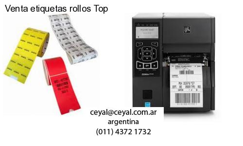 Venta etiquetas rollos Top