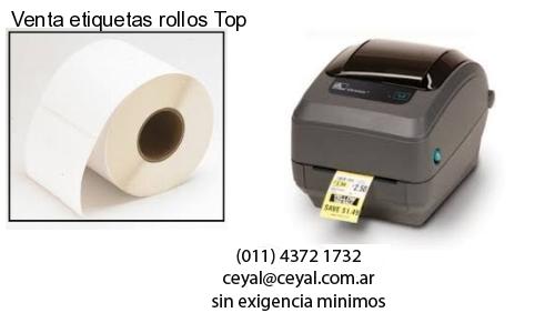 Venta etiquetas rollos Top