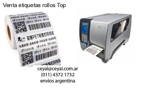 Venta etiquetas rollos Top