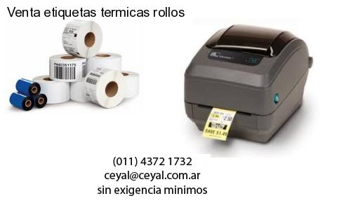 Venta etiquetas termicas rollos