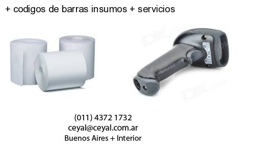   codigos de barras insumos   servicios