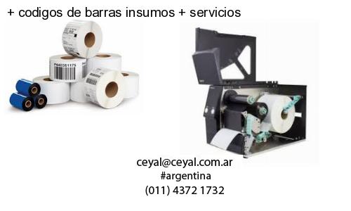  codigos de barras insumos   servicios