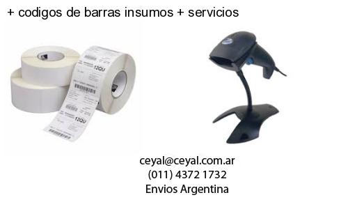   codigos de barras insumos   servicios