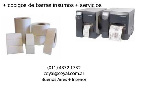   codigos de barras insumos   servicios